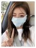 Women’s Anti-UV Breathable Ice Silk Face Mask - Sunshade and Eye Corner Protector 3D Hat