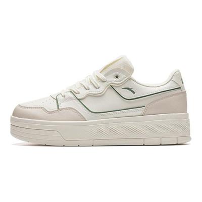 Série Lifestyle Tendance Décontracté Durable Respirant Chaussures de Skate Basses Femme sneaker Blanc Vert 122428015-1