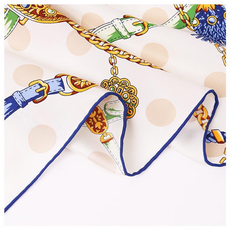 Jing Sijie Fantasy Realm 100% Mulberry Silk Scarf