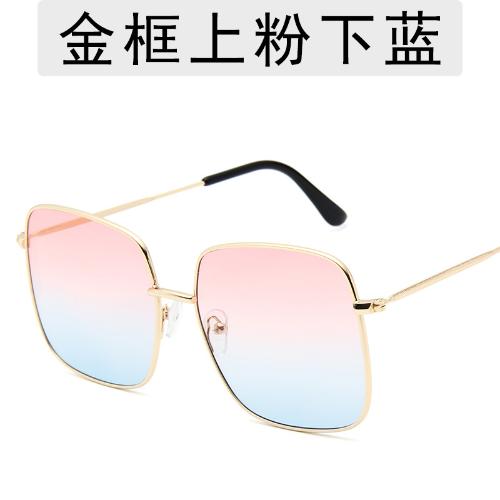Fashion Sunglasses Pilot Classic Driving Sun Glasses Metal Frame Mirror Leisure Business Men/women Eyeglassuv400 Lentes