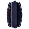 Coach Charter Crossbody 24 Logo Zip Closure Leather Shoulder Bag Medium Men Shoulder Bag Dark-Blue CV931-DEB