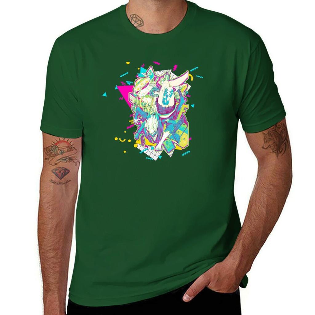 MomoOkarun  Dandadan 90s graphic design Tshirt aesthetic clothes blacks tops men clothings