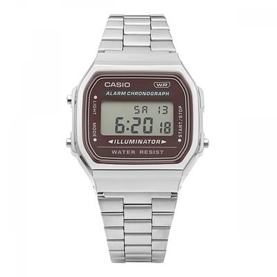 A168wa 5aydf  A168wa 5a  Digital Square Vintage Retro Public Metal Watch