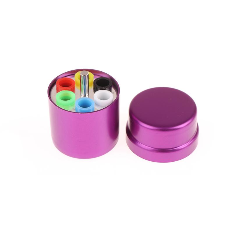 1Pc 6 Holes Dental Endo Box Gutta Percha Points Disinfection Box Autoclave Sterilizer Case Burs Disinfection Endo Files Holder