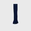 High Quality Women's Solid Color Knee High Anti-Slip Socks  Athletic for Yoga, Pilates & Fitness, Breathable Five Toes