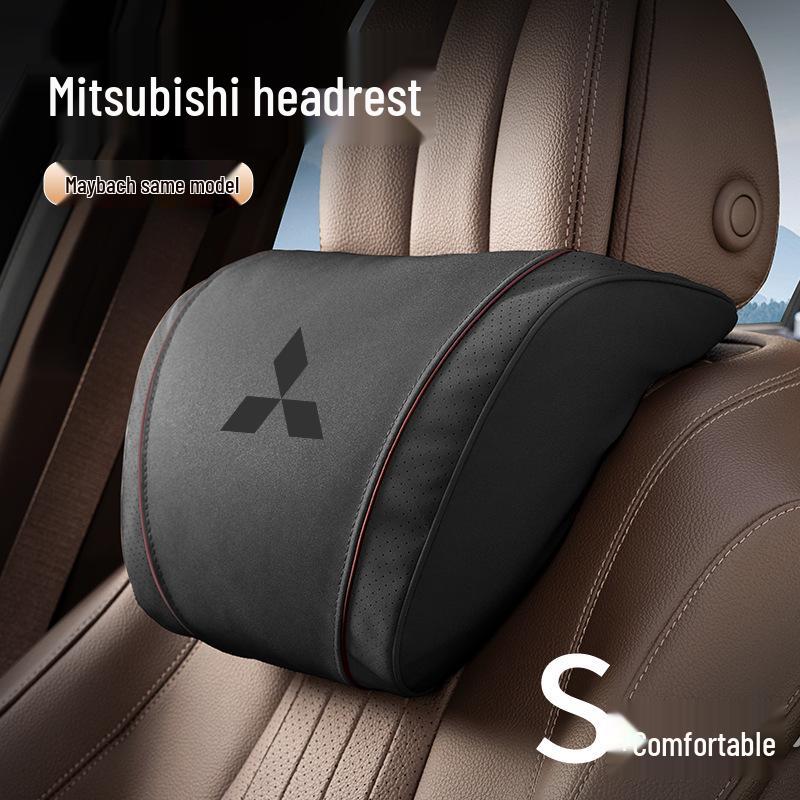 Mitsubishi Outlander Eclipse Pajero Headrest Lumbar Support Cushion and Neck Pillow