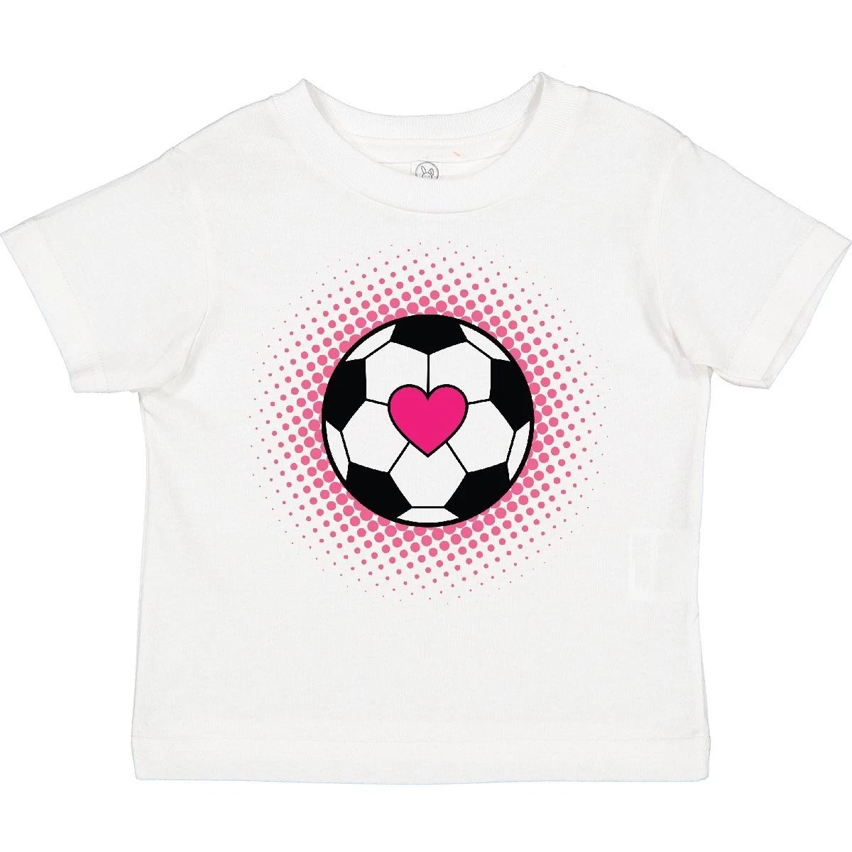 Inktastic Soccer Player Sports Lover Toddler kids boys T-Shirt Fan Apparel Team Parent Kid 130