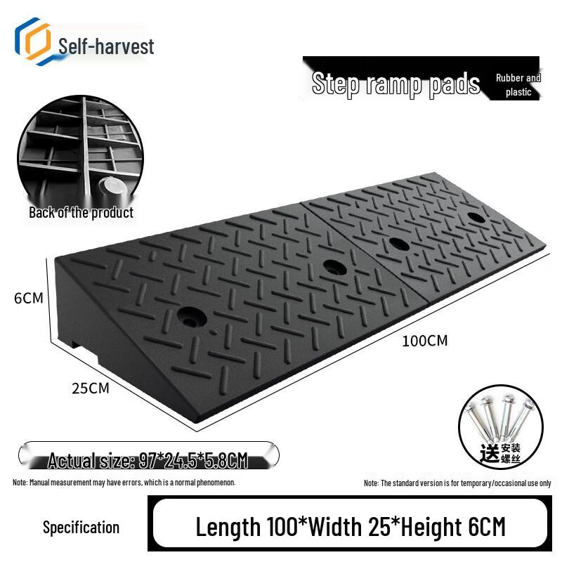 Rubber Curb & Threshold Ramp