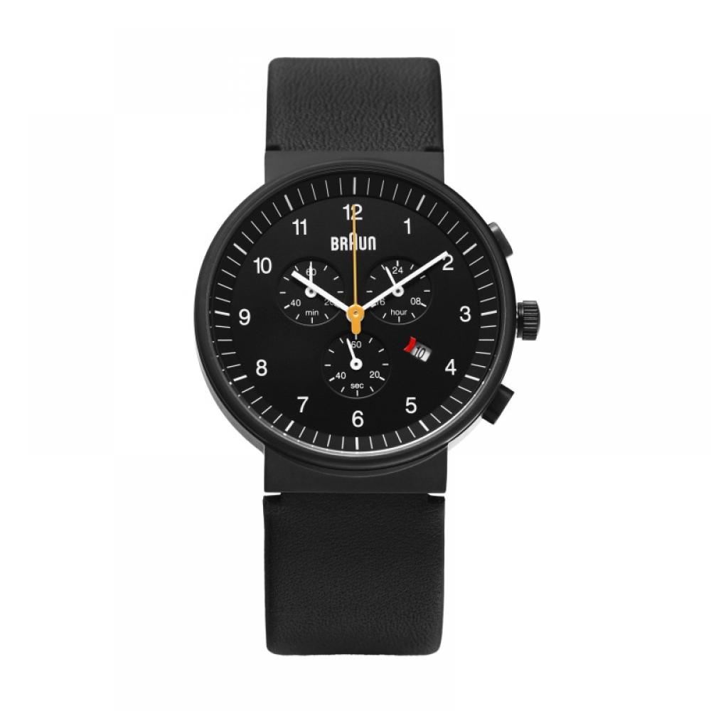 Braun Bn0035bkbkg Classic Public Leather Watch