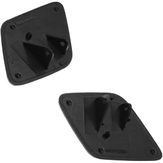 Pair Left and Right 39814170/39814180, Front Headlight Washer Nozzle Cover Cap, 2013-2020 Compatible with Volvo V40 Hatchback