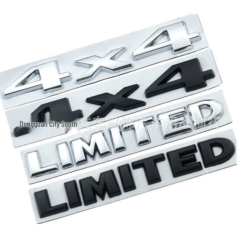 Off-road 4X4 Car Stickers for JEEP Wrangler Compass LIMITED Four-Wheel Drive Emblem