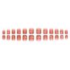 24-Piece Sweetheart Blush Rhinestone Wearable Nails Set