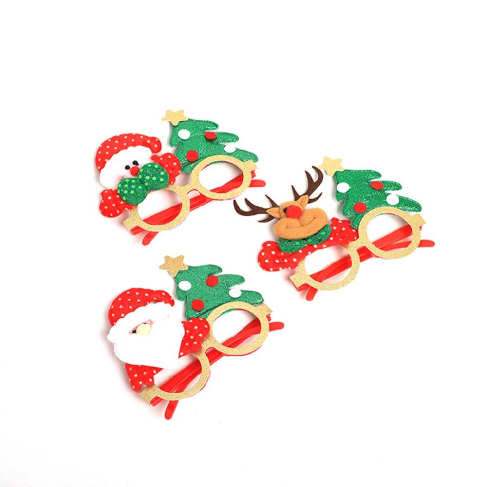 Fashion Party Holiday Frame Adults Photo Prop Children's Glasses Christmas Decorations Elk Glasses
