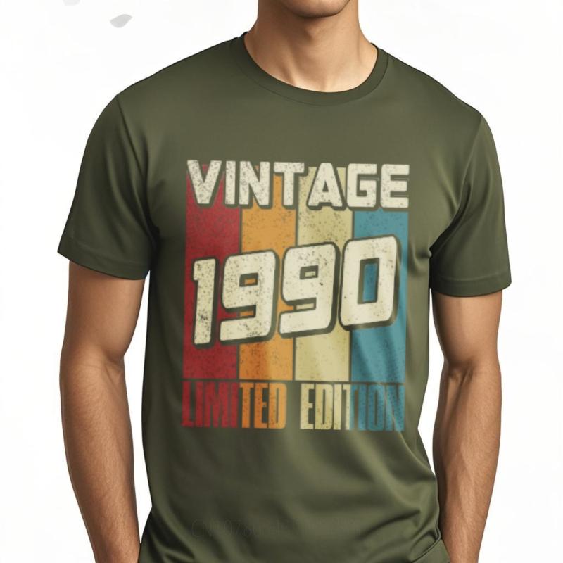 Minimalist Tshirt Essential Tee Rock Men Oneck Tshirt Fashion Vintage 1990 Limited Edition Classic Women Tops Quick Dry Shirt