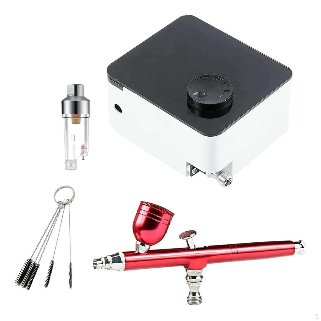 Airbrush Set Spray Pump Ornament Multifunctional Attachments Art Painting Models Air