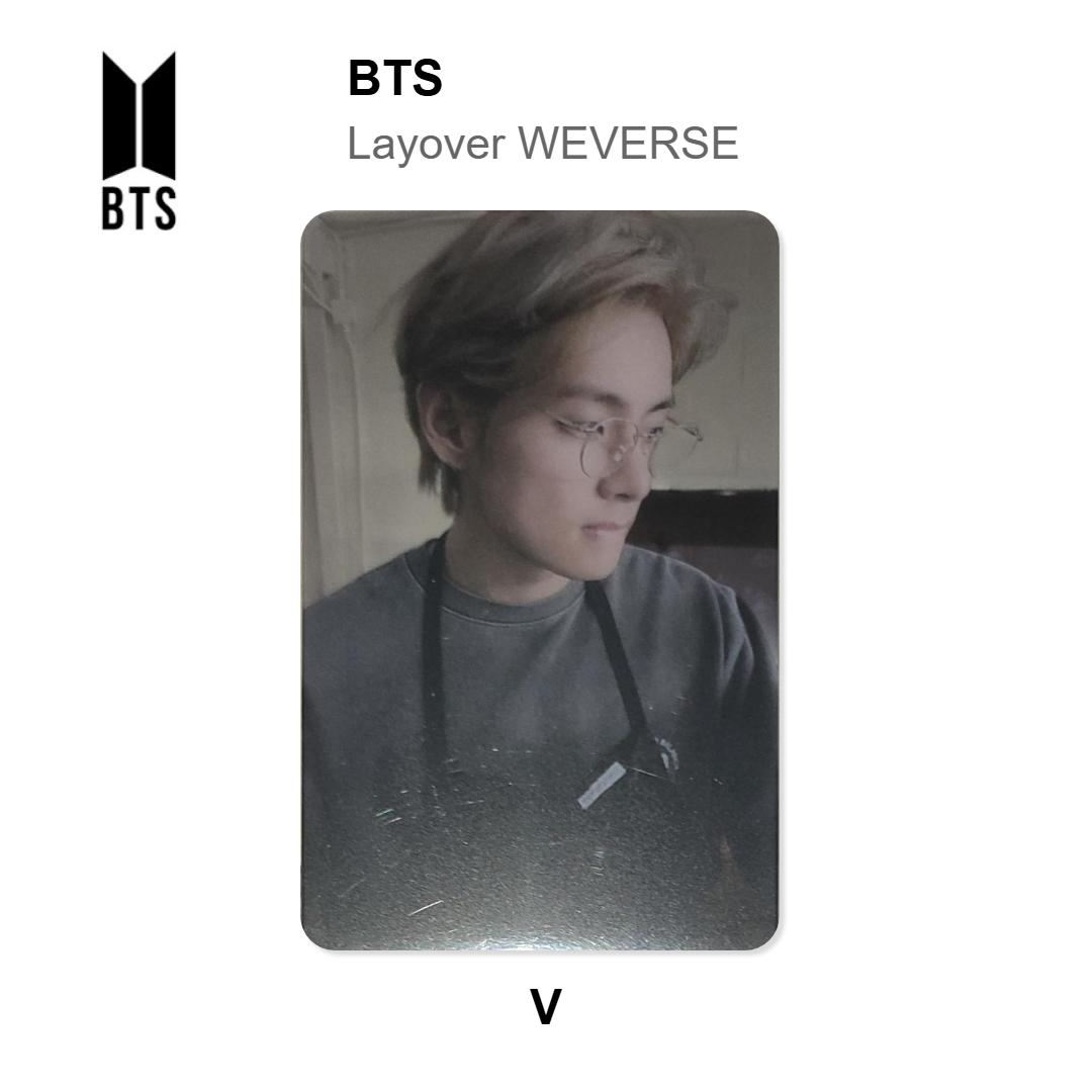 BTS Layover WEVERSE Official Photocard V 02