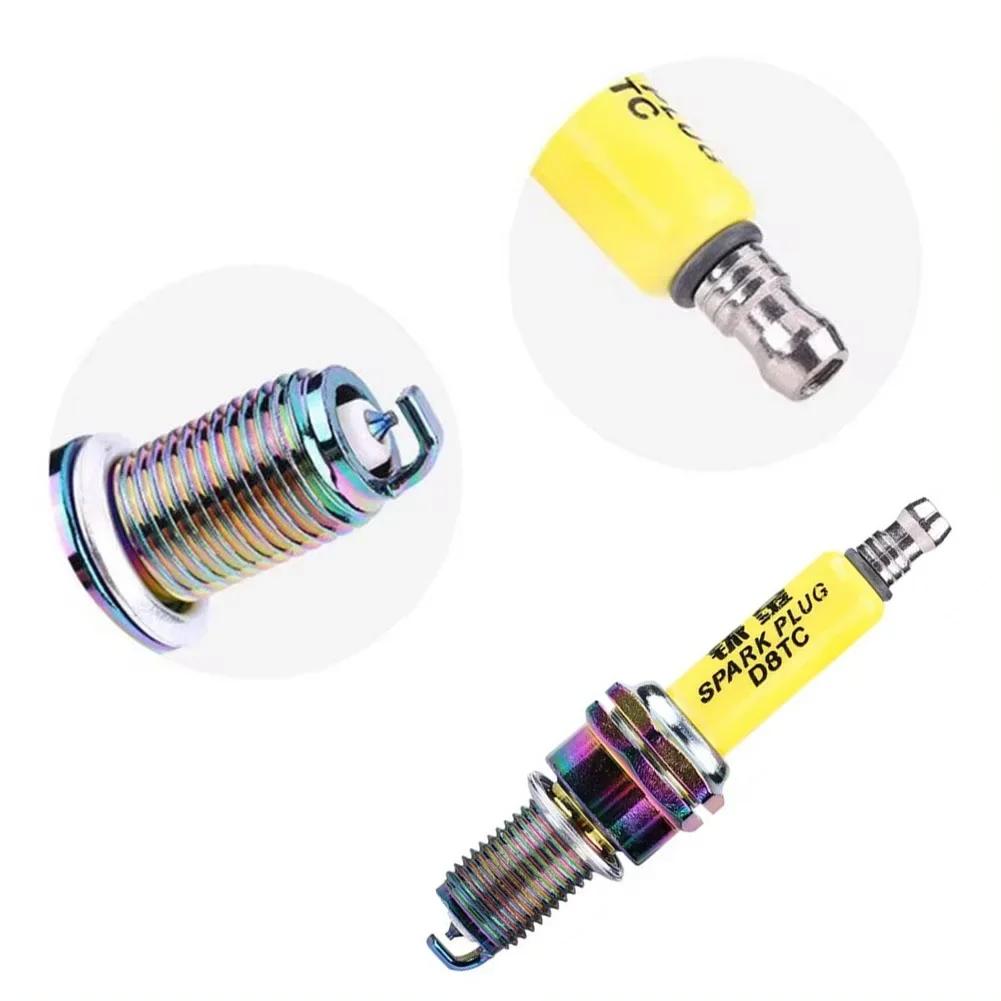 Iridium Spark Plug D8TC - OEM Fit for CG125/CG250 Vertical Engines & Off-Road Vehicles