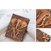 Superaura 3D Copper Elephant DND Vintage Leather Journal Writing Notebook with 200 Pages A5 Journal Diary,Antique Handmade Diary