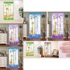 Curtain Mosquito Anti Net Magnetic Door Cartoon Pattern Automatically Shut Mesh