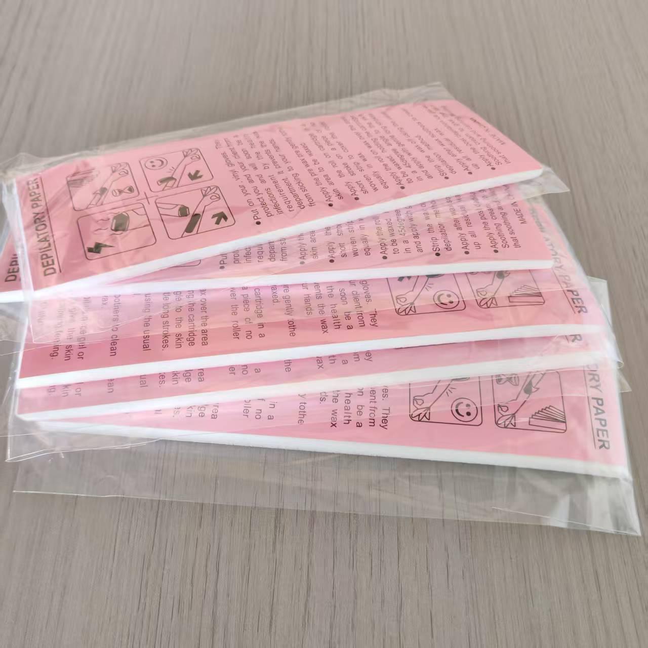 

20 Non-Woven Depilatory Strips for Waxing