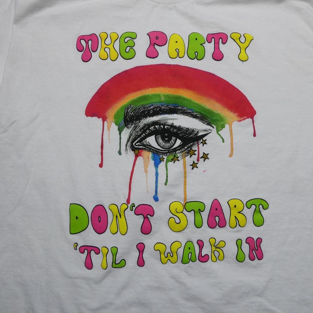 

New Kesha The Party Don t Start Til I Walk In White S-5XL FF081 Unisex T-Shirt XL