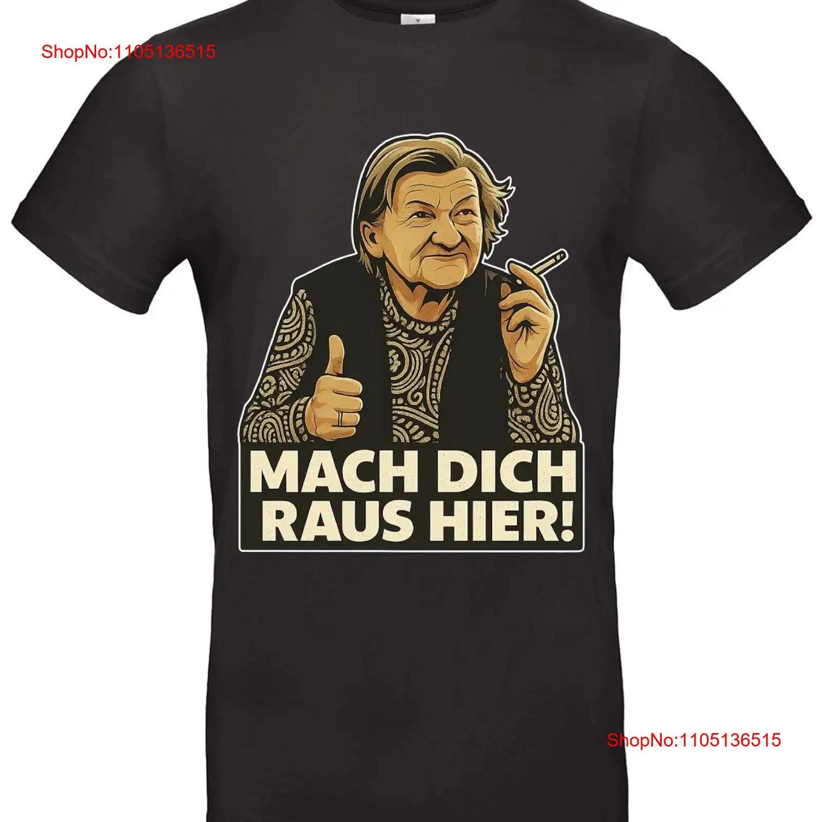

Karin Ritter T Shirt Mach dich raus hier Meme Assi Familie Funshirt vintage Washed designer clothes Breathable Soft Unisex S разноцветный