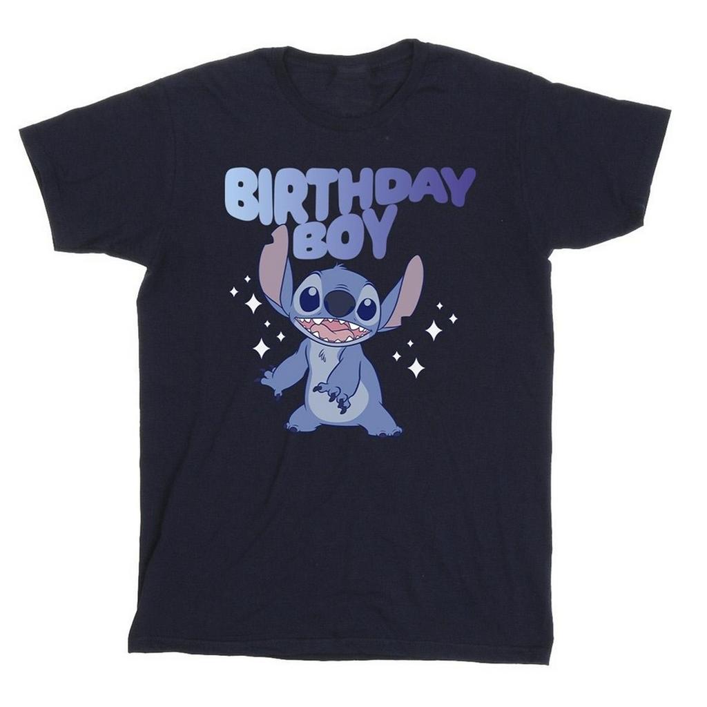 Lilo & Stitch Boys Birthday Boy Stars T-Shirt