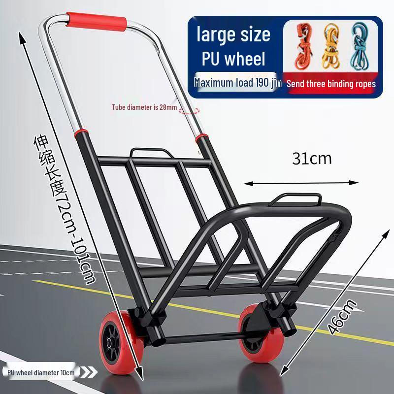Magic Portable Folding Hand Truck Cart for Shopping and Luggage