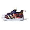 adidas Originals Superstar 360 I Color Block Casual Durable Low-Top Skate Shoes Baby Sneaker Deep-Blue Purple GZ7347