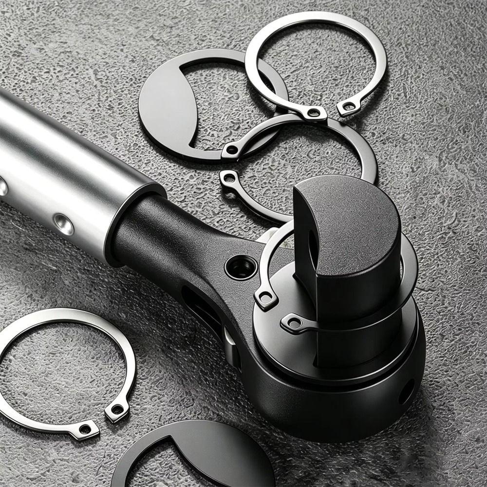 360 Degree Rotating Winch Bar Heavy Duty Strap Tensioner Tool Ratchet Wrench For Flatbed Trailer