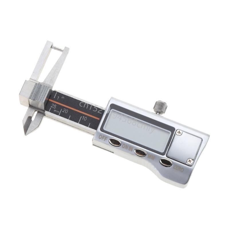 Digital Venier- Caliper Stainless Steel 0-25mm 0.01mm Thickness Gauge Jewel Gauge Diamond Gauge Metric & Imperial- 6XDE