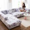 Modische geometrische L-Form Sofabezug für Wohnzimmer 1/2/3/4 Sitzer Universalgröße Elastischer Überwurf Bezug Kissenbezüge verfügbar