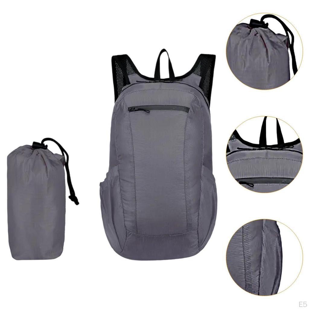 Faltbarer Rucksack Leichter Packbarer Reiserucksack für Klettern