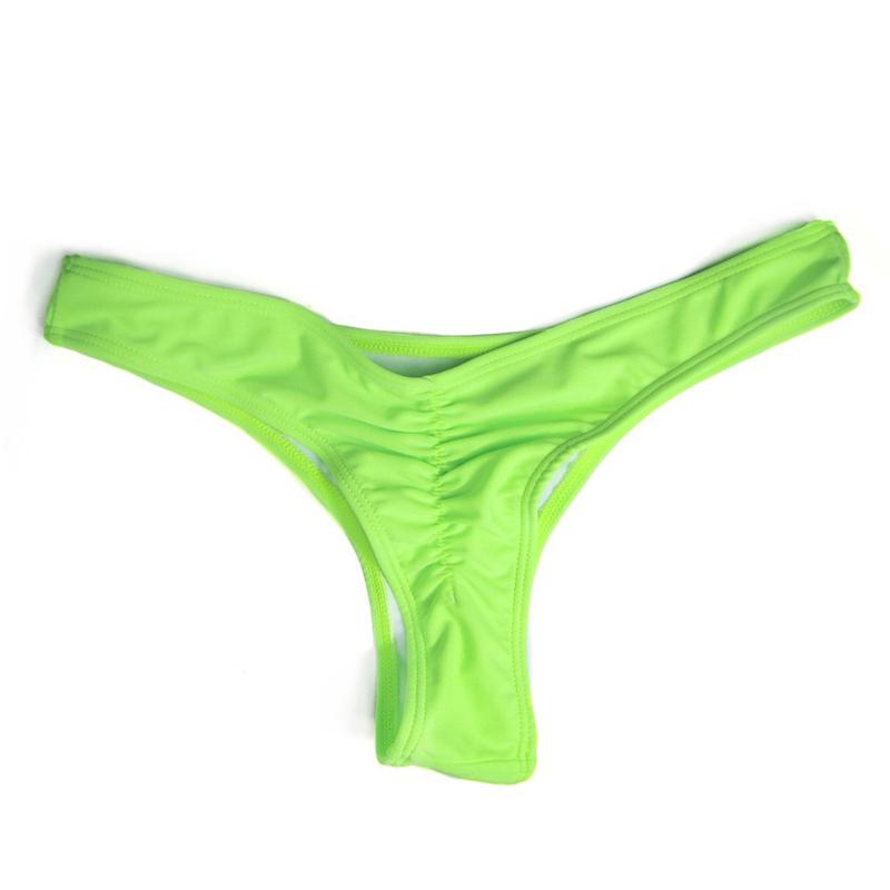 Dámske bikiny nohavičky pevné plavky s nízkym pásom spodná časť mini nohavičky do plážových plaviek s g-string