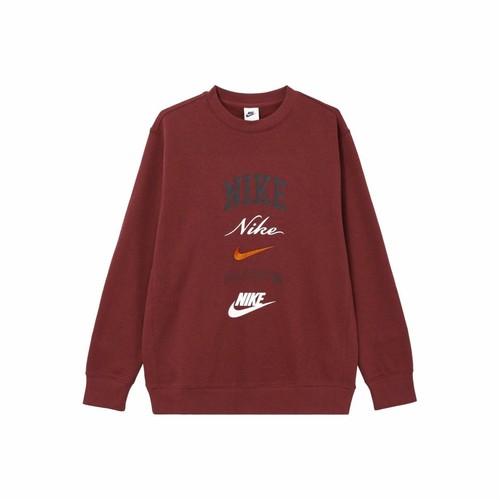 

Nike Letter Crew Neck Fleece Casual Long Sleeve American-Style Sweatshirt Men EU M червоний
