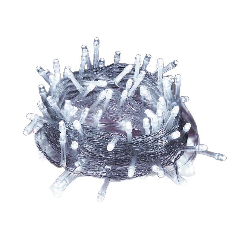 Waterproof Colorful LED Starry String Lights - Decorative Flashing Lights for Venues and Stalls, Battery & Plug-In Options