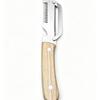 2-in-1 Kitchen Multifunctional Cutter: Scallion Slicer, Shredder, Peeler & Bottle Opener with Wooden Handle