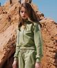 Just Mood Essential Short Hoodie - Khaki