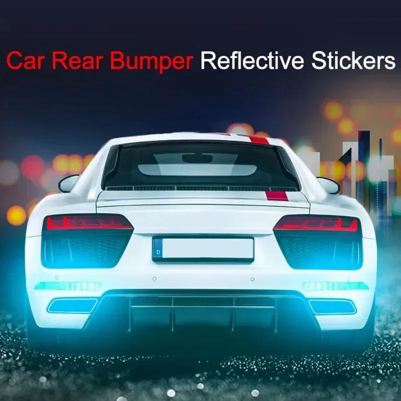 NEW Car Door Sticker Safety Opening Warning Reflector Tape Decal Car Accessories Exterior Interior Reflective Sticker Reflective