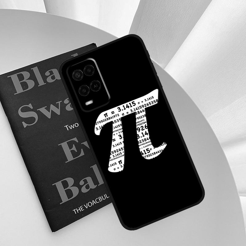 Math Formula Pi Case For Oppo A15 A16 A17 A52 A72 A76 A96 A54 A74 A94 A54S A57S A58 A78 A98 A57 A77 Cover