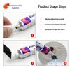 Kaft K705 Clear Silicone High-Temp Electronic Sealant and Adhesive