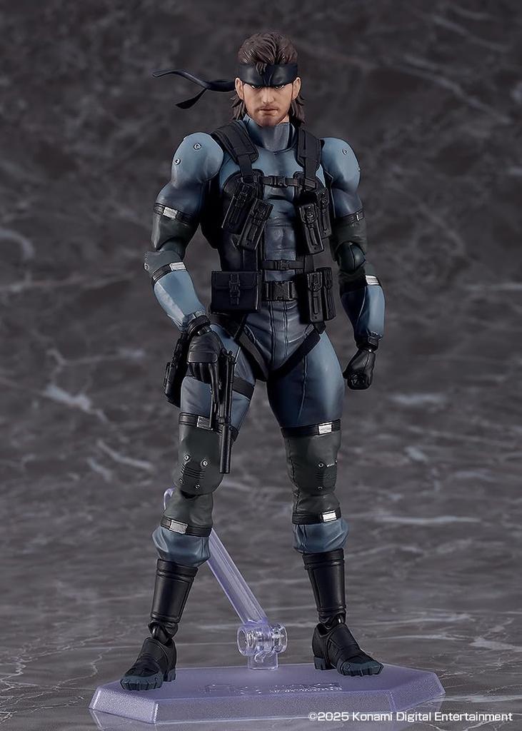 Figma METAL GEAR SOLID2 SONS OF LIBERTY Solid Snake MGS2 Update Edition Plastic Painted Movable Figure Ver. Non-scale