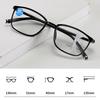 CLARA VIDA Ultra-light TR90 Progressive Multi-focus Anti-blue Reading Eye Glasses Men and Women Smart Squared+10+15 +20 To +40