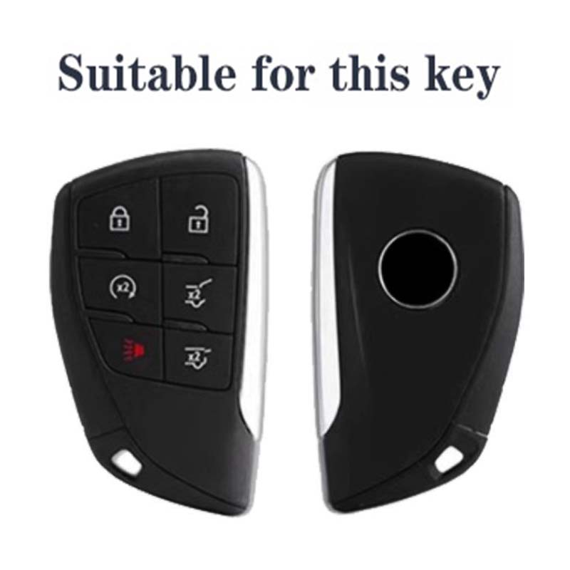 For Gmc Yukon 6 Button Car Key Cover Case Shell For Chevrolet Tahoe Suburban For Buick Envision S Plus Avenir