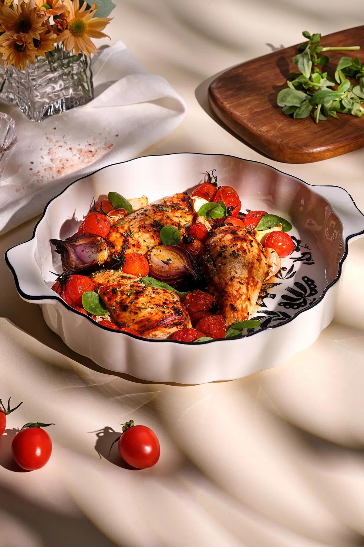 

Emsan Artisan New Bone Oven Bowl 28 cm