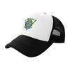 Brazil Emblem Pool Party Mesh Baseball Caps Women  High-end Female Beach Sun Hat Trucker Cap