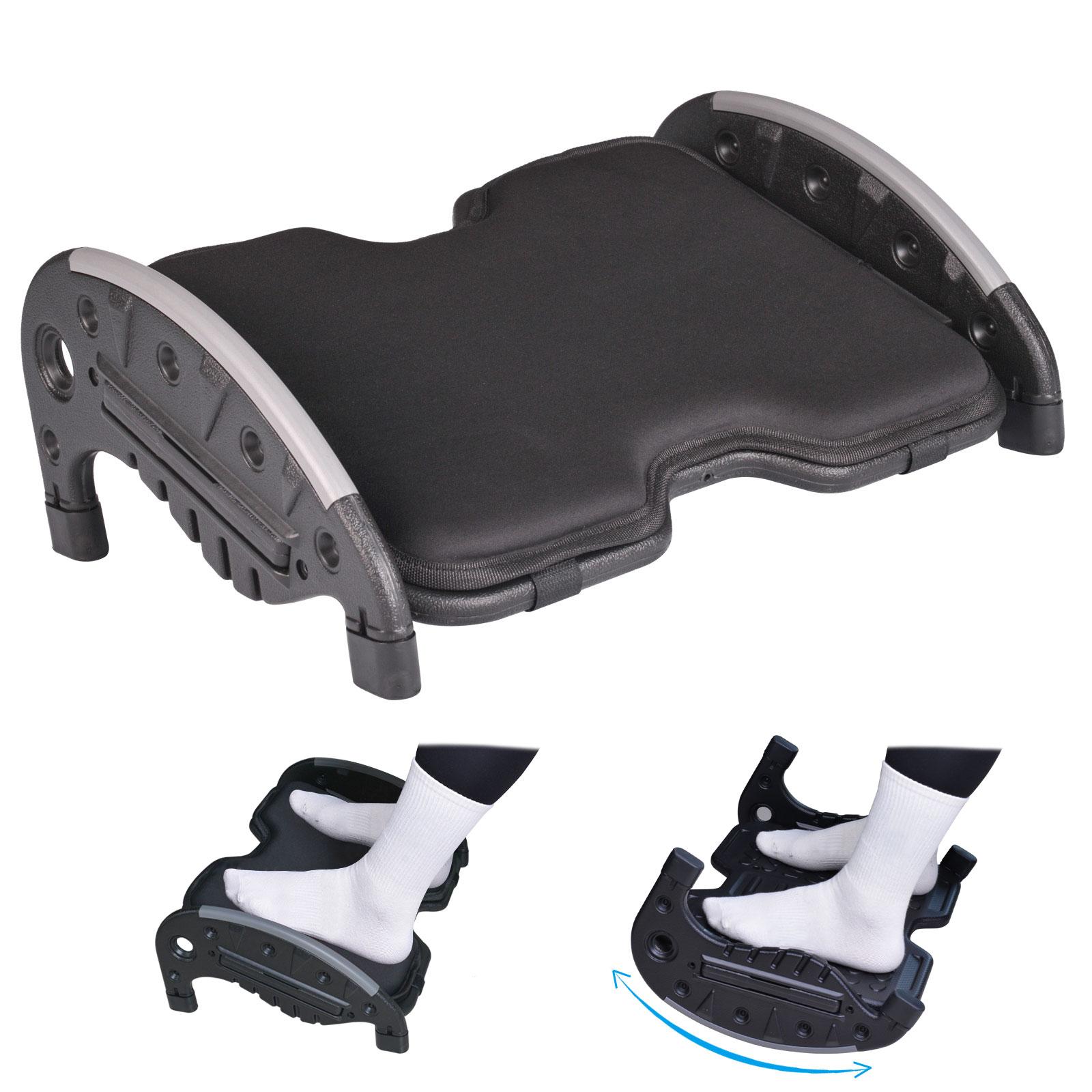 

Foot Rest Stool for Under Desk at Work with Removable Soft Warm Foam Cushion Ergonomic Foot Stool with Massage Texture Office