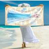 1pc Elsas Frozen Fantasy Microfiber Beach Towels Quick Dry Towel Sand Beach Towels Pool for Travel Swim Pool. S07210140