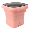 Foldable Washing Machine Mini Portable Bucket Laundry Washer with Black Lid for RV Travel Apartment