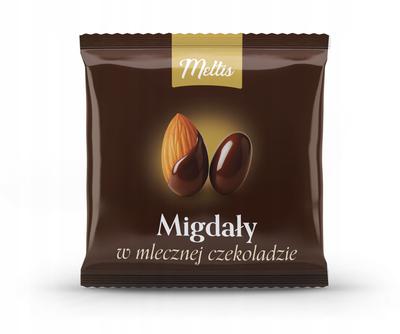 Meltis - Almonds In Milk Chocolate 80G